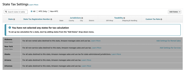 Amazon Sales Tax