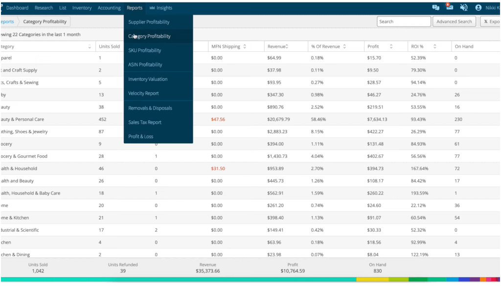 Seller Labs Data Management Tool for  Merchants